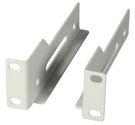 19" Montageset für 2-fach-Lüftereinheit, RAL7035 