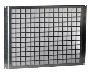 Filtergitter 8HE m. Filter fürNetzwerk- und Serverschränke 