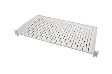 Fachboden 1HE 250mm RAL7035Traglast 10 kg max. 