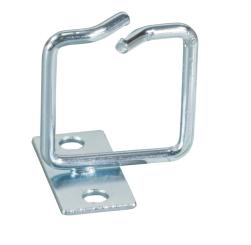 Kabelführungsbügel 40x80mm, versetzteMontageplatte zur frontseitigen Montage 