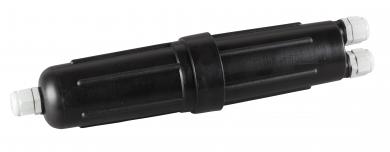 Glasfasermuffe für 2x 12 Schrumpf-Spleissschutz / Abzweig 