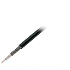 Koaxkabel RG174 U, 50 Ohmschwarz, 100 Meter 