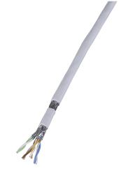 Patchkabel Cat.7 PiMF UC900MHzSS27 4P, FRNC-B, weiss 