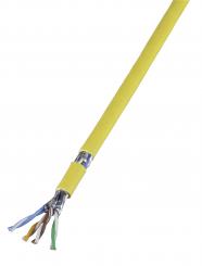 INFRALAN® Cat.7A 1200 AWG23S/FTP 4P CPR Cca rapsgelb RAL 1021, 500m 