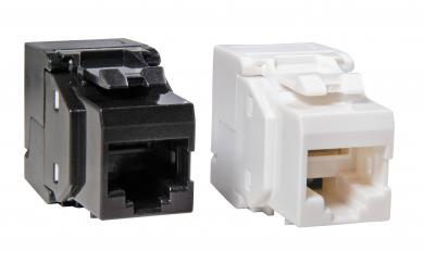 ECOLAN® RJ45 Keystone Cat.6, UTP, Kunststoffgeh.sw 