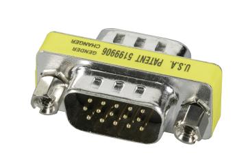 Mini Gender Changer HD15 S/S 