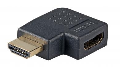 HDMI™ AdapterTyp A Bu.-St. rechts gewinkelt 