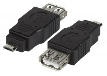 USB-Adapter 2.0Buchse A - Micro B Stecker 