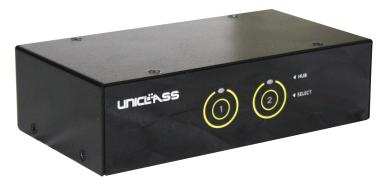 2 Port HDMI USB KVM Switchw/Audio & USB 3.0 Hub, w/cables 