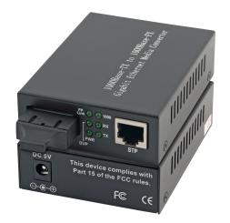 Media Converter Gigabit MM10/100/1000T - 1000BaseSX-SC 