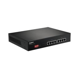 Fast Ethernet 8-Port Switch 8 PoE+ PortsDIP Switch 130W ohne Lüfter 