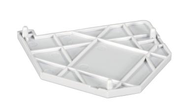 Abschlussplatte links fürKunststoff-Modulhalter für ET-25186.V2 