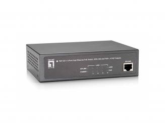5-Port Fast Ethernet PoE Switch, 120W,802.3at PoE+, 4 PoE Outputs 