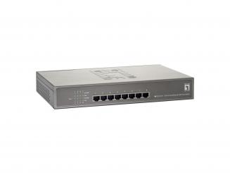 8 Port Fast Ethernet PoE Switch802.3at PoE+, 250W 