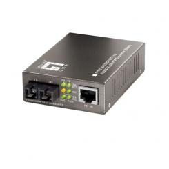 Media Konverter Fast Ethernetfür PoE, 10/100TX-100FX SC SM 