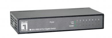 8 Port 10/100/1000Mbit/s 