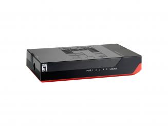 5-Port Gigabit Ethernet DesktopSwitch "Black Edition" 