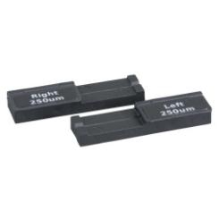 Faserhalter, 250µ, 1 Paar (Schwarz) 