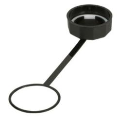 IP68 Verschlußkappe für BuchsengehäuseBayonetverschluß nach IEC61076-3-106 