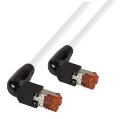 RJ45 Patchkabel S/FTP, Cat.6A, 2x TM2190°, UC900, 1,5m, weiß 