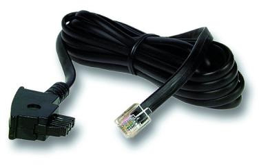 TAE-AnschlusskabelTAE/N 6/4 -> RJ12(6/6), 10m 