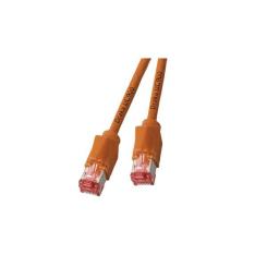 RJ45 Patchkabel S/FTP, Cat.6A, TM21,Dätwyler 7702, 2m, orange 