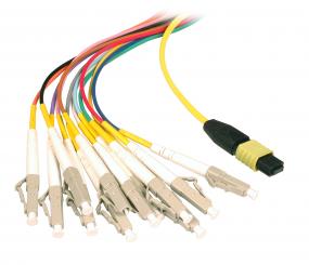 MTP/APC(F) - LC/UPC OS2 9/125 Fanout5 m, OS2, LSZH, LowLoss 