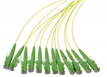 Faserpigtail E2000®/APC8° 9/125µ OS2, 2m 