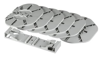 Zubehör Spleißkassetten ANT6 Kassetten (6x12) 4mm hoch 