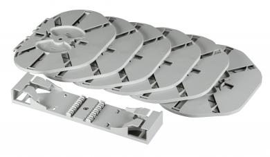 Zubehör Spleißkassetten Heat6 Kassetten (6x8) 4mm hoch 