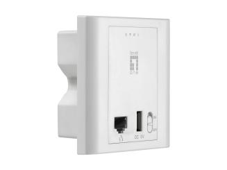 N300 PoE Wireless Access Point, In-Wall Mount,Controller Managed 