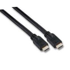 HDMI Kabel, HDMI-High Speed, Stecker / Stecker, verg. Kontakte, schwarz, 1,5m 
