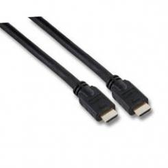 HDMI Verlängerung, HDMI-High Speed, Stecker / Buchse, schwarz, vergoldete Kontakte, 2m 