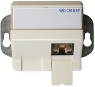 VAD 8, 1xRJ45  UP/50 EK, 250 MHZ KLASSE E CAT.6  "RAL 1013" 