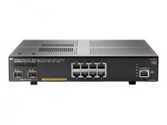 HPE Aruba 2930F 8G PoE+ 2SFP+ Switch L3,  8 x 10/100/1000 (PoE+) + 2 x 1 Gigabit/10 