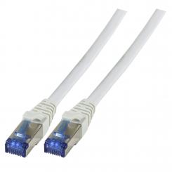 RJ45 Patchkabel S/FTP, Cat.6A, PVC, UL  ab  0.5m 