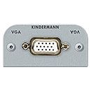 Anschlussblenden mit Steckanschluss (Buchse-Buchse) - ca. 15-20 cm KabellängeVGA 