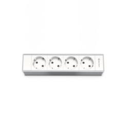 Konnect flex Modulträger 4fach 4xStrom 