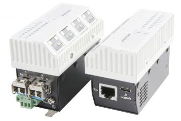7-Port 10GbE Micro Switch PoE,  2x SFP/+ Slots, 1/10GBase-R, 5 RJ-45 Ports,4x 10/100/1000T 