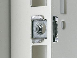 Käfigmutter mit Kontaktierung, M6 für Blechstärke 1,2 - 1,5 mm 