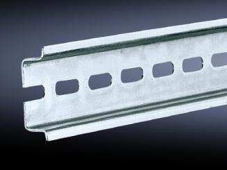 Tragschienen, nach EN 60 715, Länge 2000 mm, Ausführung TS 35/15 