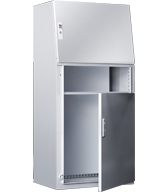 Pultvorbau für Universalpult mit kurzer Fronttür 