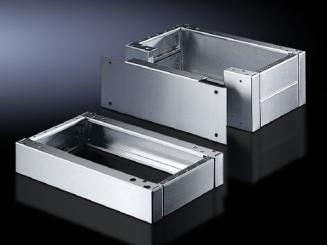 Sockel, komplett, Edelstahl, für Standpulte Edelstahl, BHT 1200x100x400 mm 