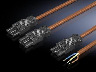 Anschlussleitung für Einspeisung (mit Buchse, ohne Stecker), L 3000 mm, orange 