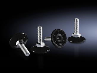 Nivellierfüße für TS, TS IT, SE, PC, IW, ohne Innensechskant, Höhe 18-43mm, M12 