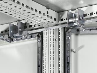 Türverriegelung für Anreih-Kombinationen, Schubstangen für Schrankbreite 800 mm 