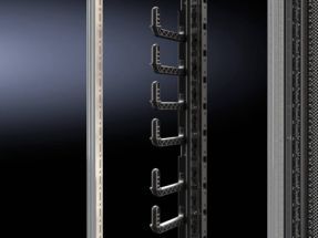 Kabelfinger, 6 HE zur HE bezogenen Kabelführung, RAL 9005 