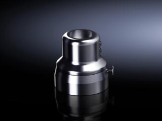 Wand-/Bodenbefestigung CP 40, Edelstahl, Rückseitig, Gewinde M8 