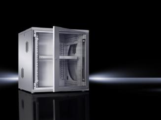 FlatBox 9 HE, BxT 600x400 mm, mit 19"-Profilschienen 