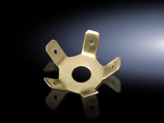 Sternpunkt für 6,3 mm Flachstecker, zum Potentialausgleich an 8 mm Erdungsbolzen 